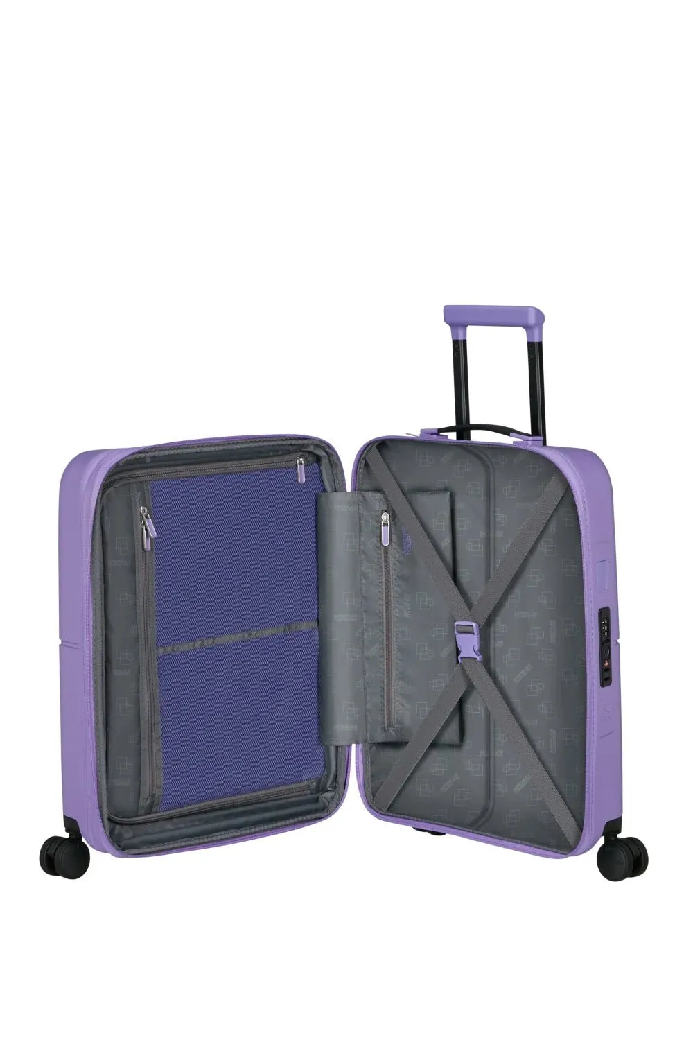 American Tourister Dashpop 55cm Cabin Spinner - Expandable | Violet Purple