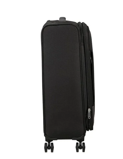 American Tourister Pulsonic 68cm Medium Spinner - Expandable | Black