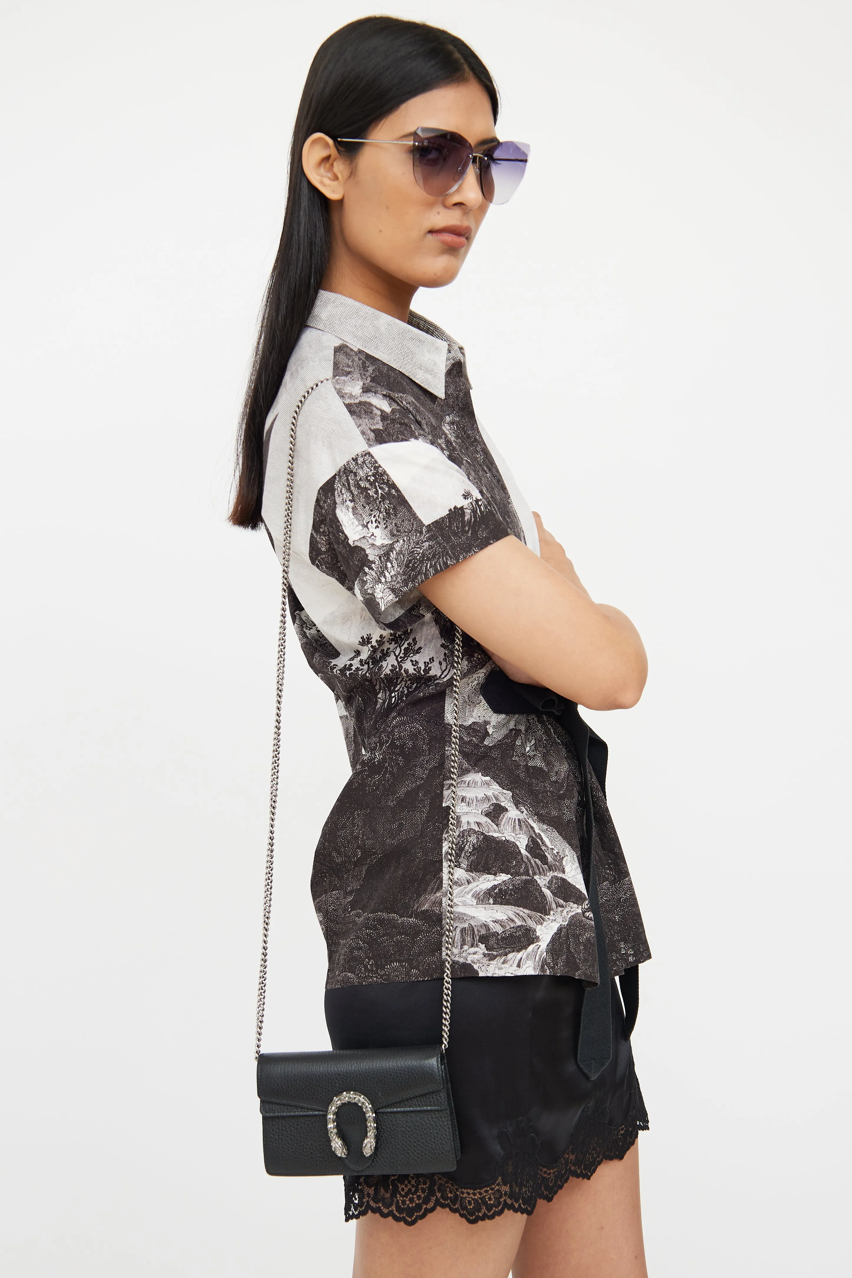 Black Dionysus Mini Bag