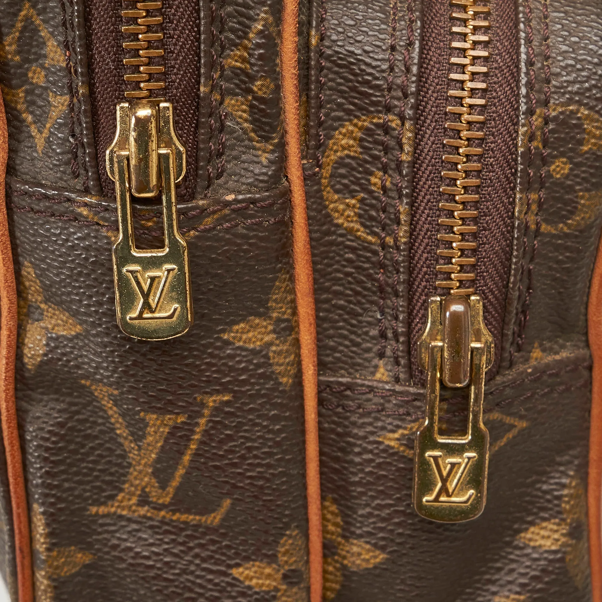 Brown Louis Vuitton Monogram Mini Amazone Crossbody Bag