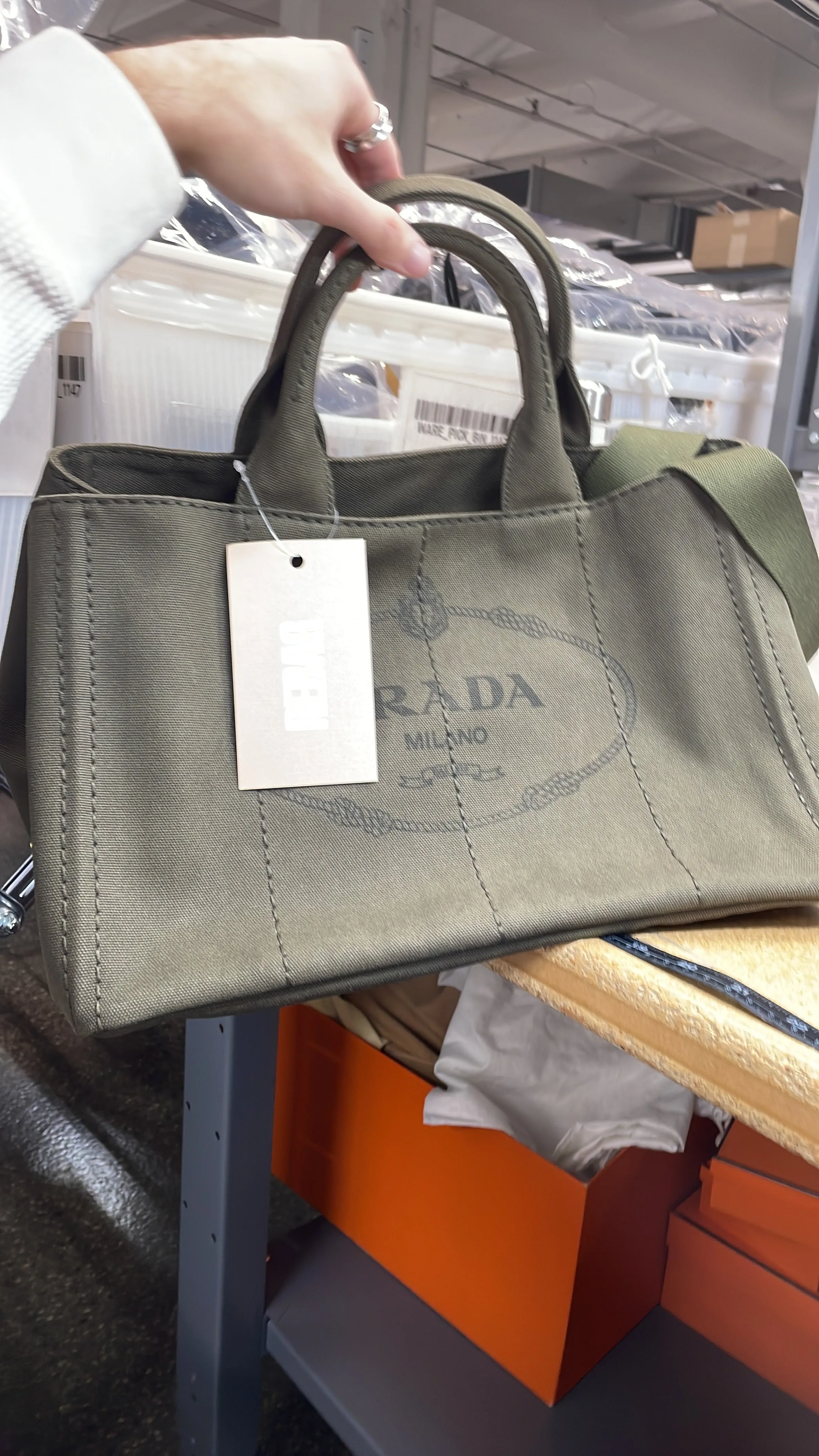 Canapa Convertible Tote Canvas Large