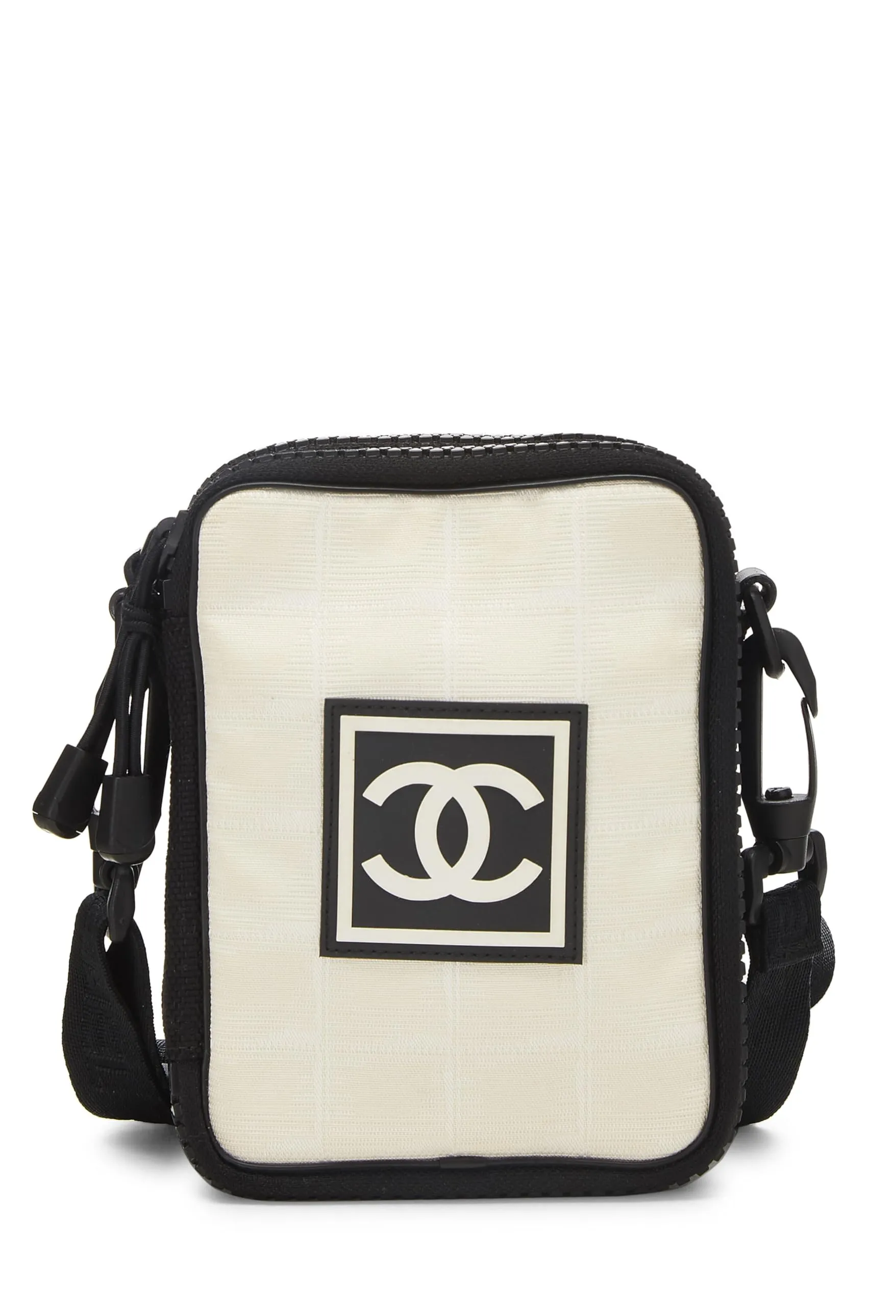Chanel,  White Sportline Shoulder Bag Mini, White