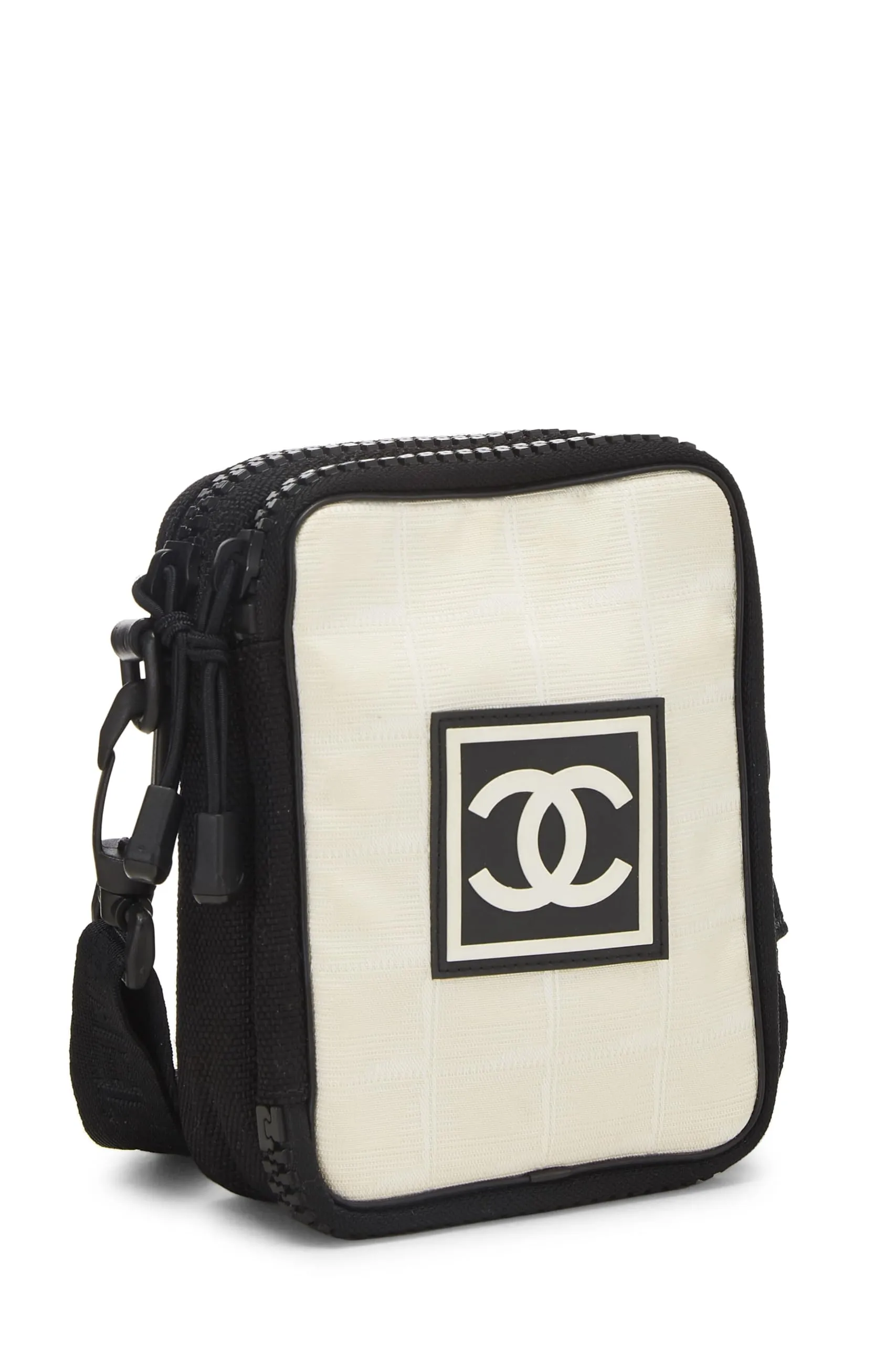 Chanel,  White Sportline Shoulder Bag Mini, White