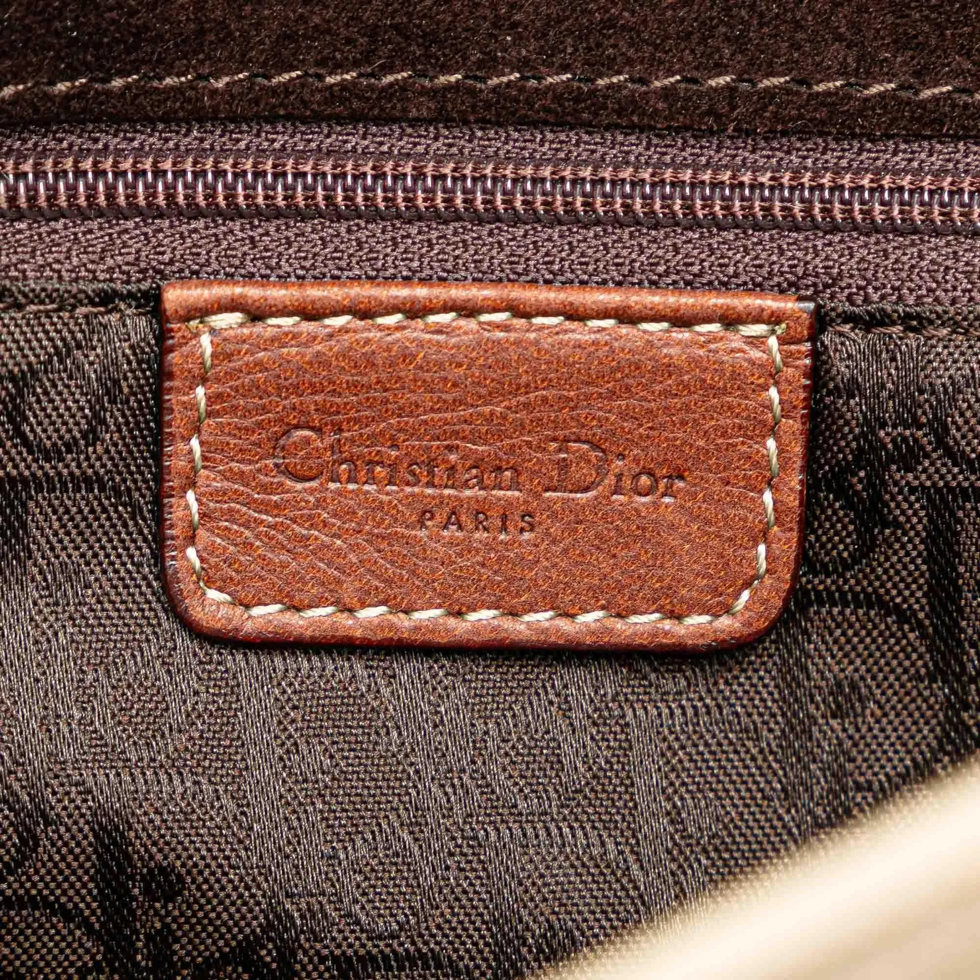 Dior Canvas Baudrier Saddle (SHG-RG9rWF)