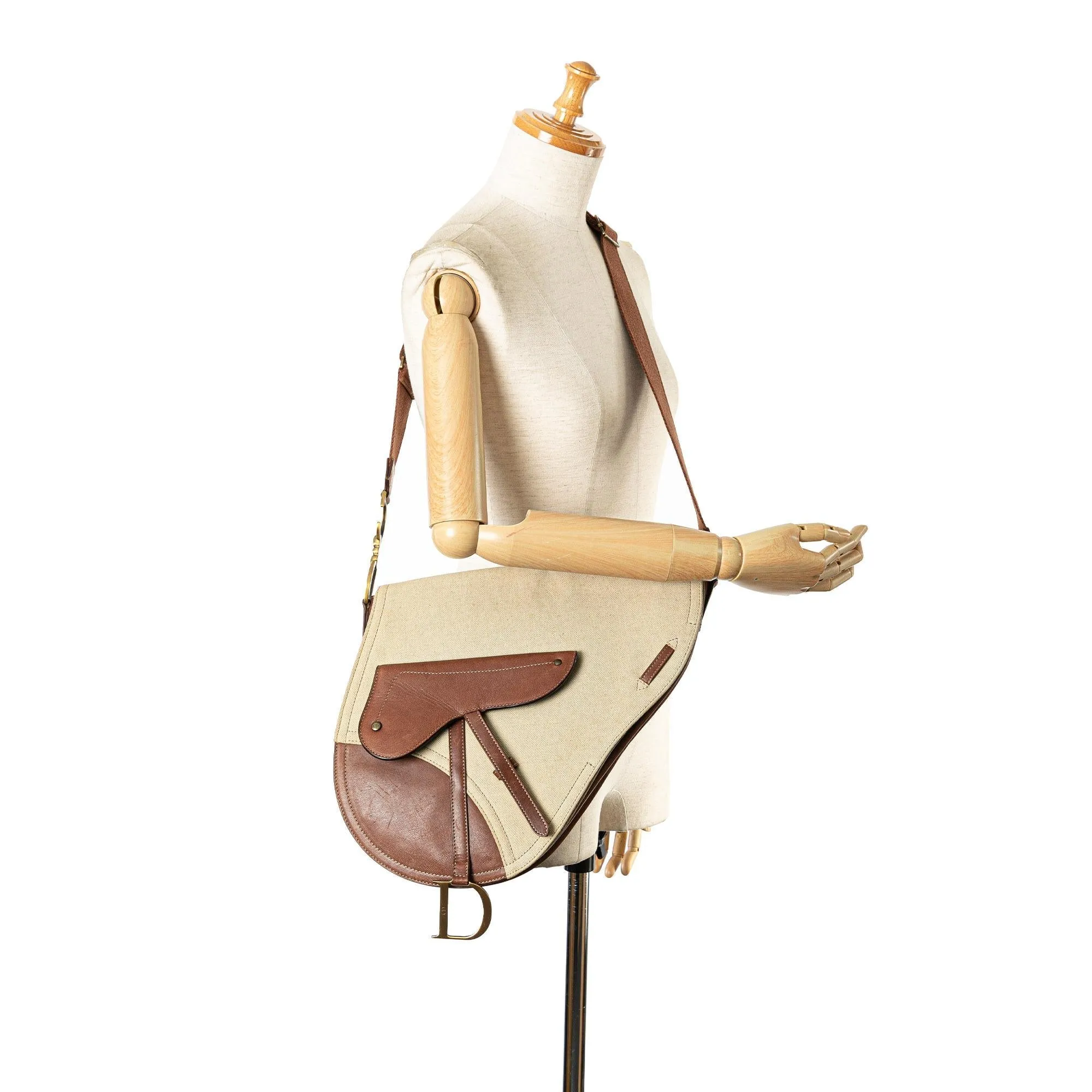 Dior Canvas Baudrier Saddle (SHG-RG9rWF)