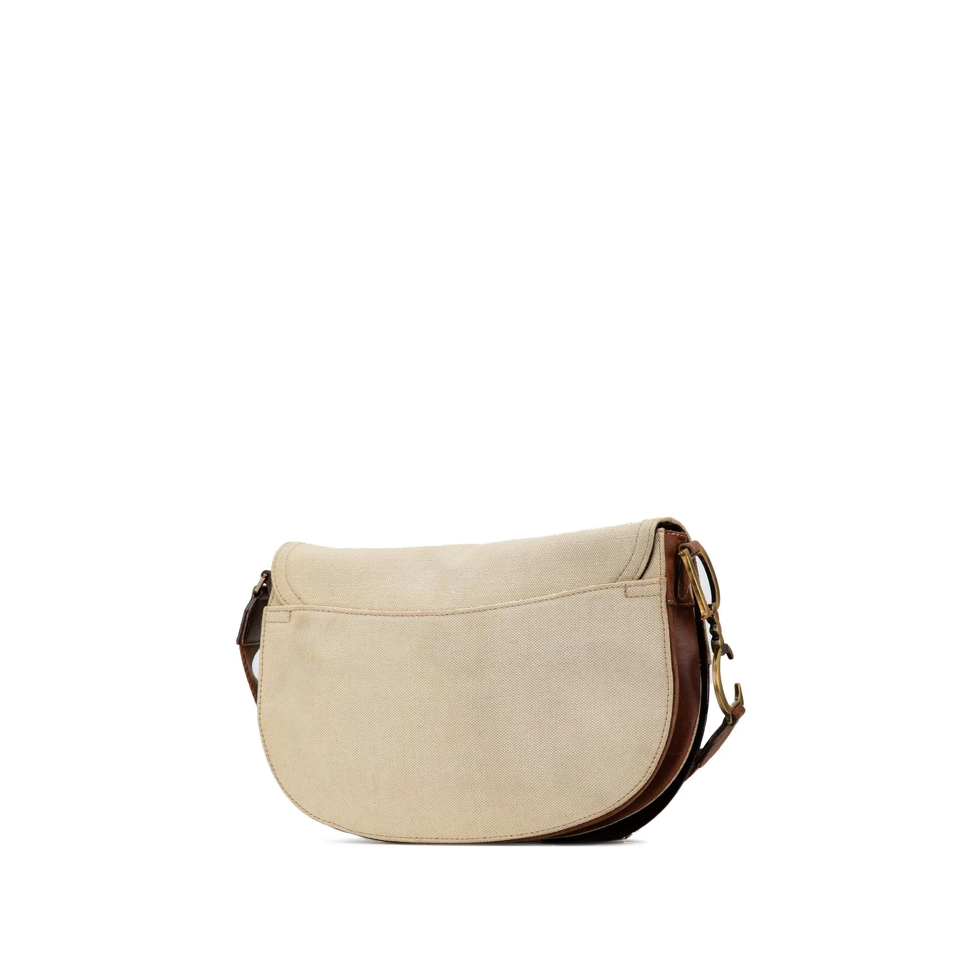 Dior Canvas Double Saddle Crossbody (SHG-kR4h4A)