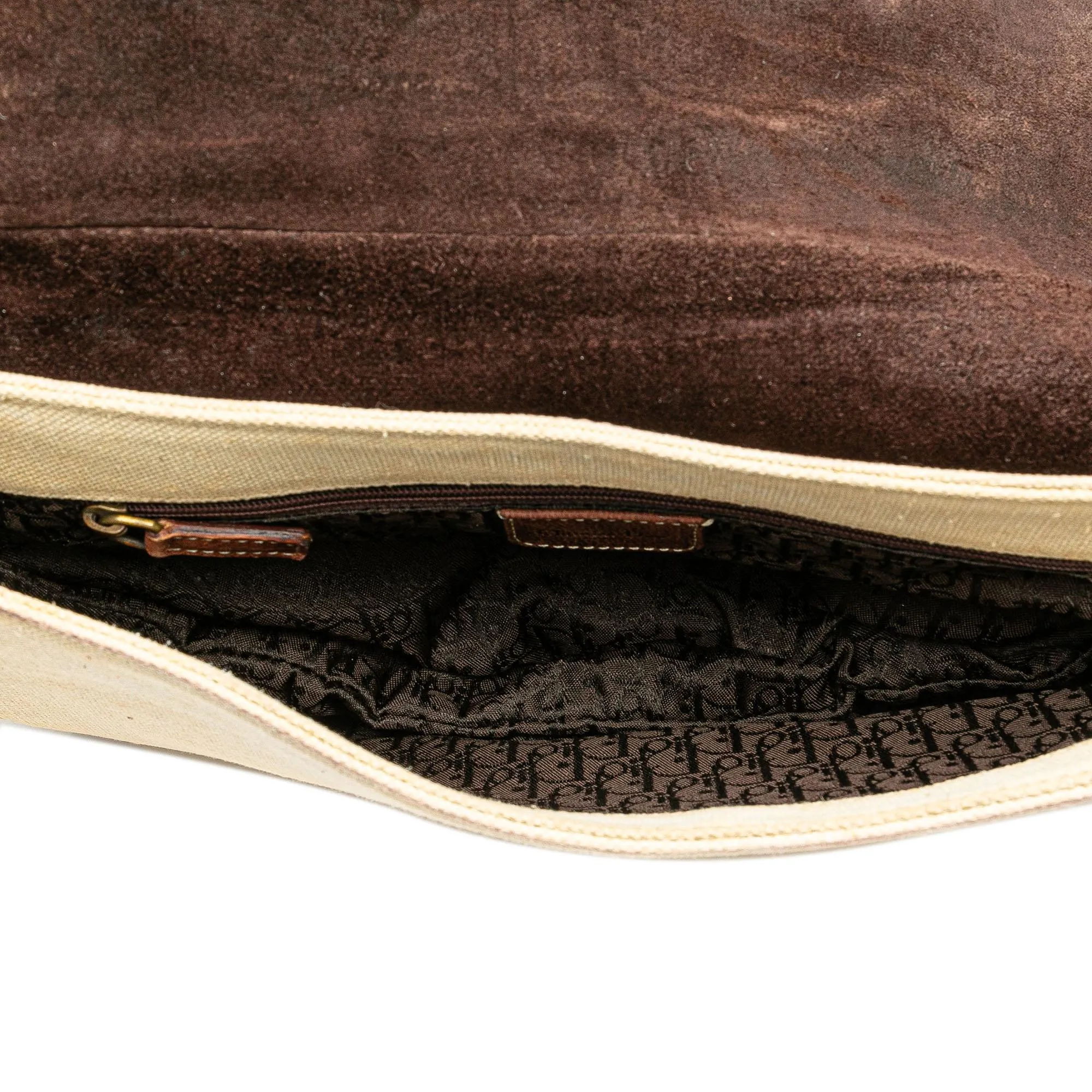 Dior Canvas Double Saddle Crossbody (SHG-kR4h4A)