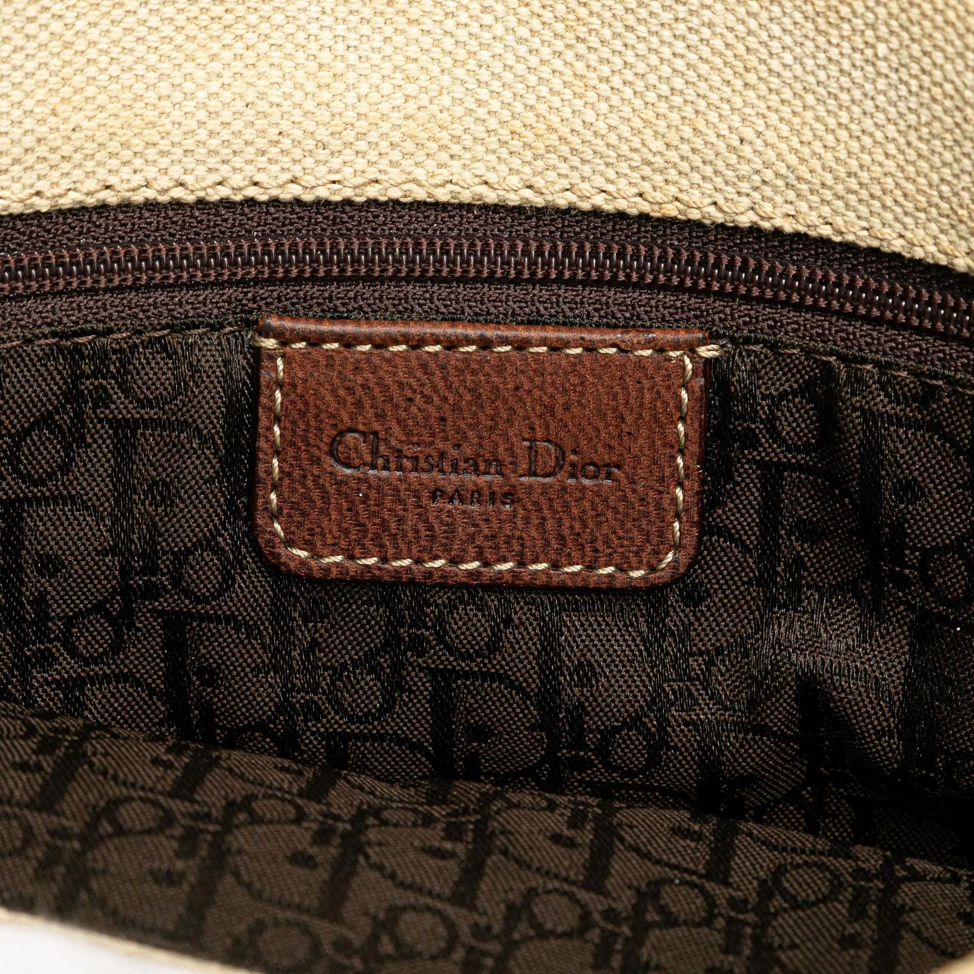 Dior Canvas Double Saddle Crossbody (SHG-kR4h4A)