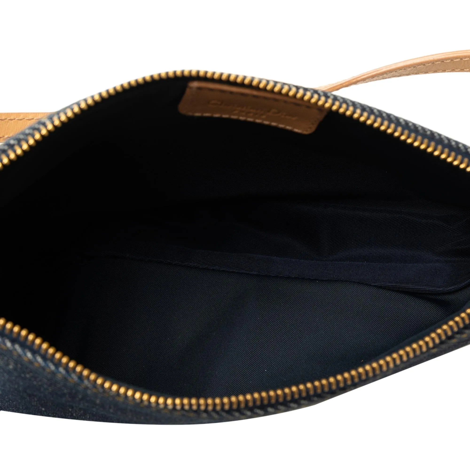Dior Denim Saddle Pochette (SHG-LLIv5u)