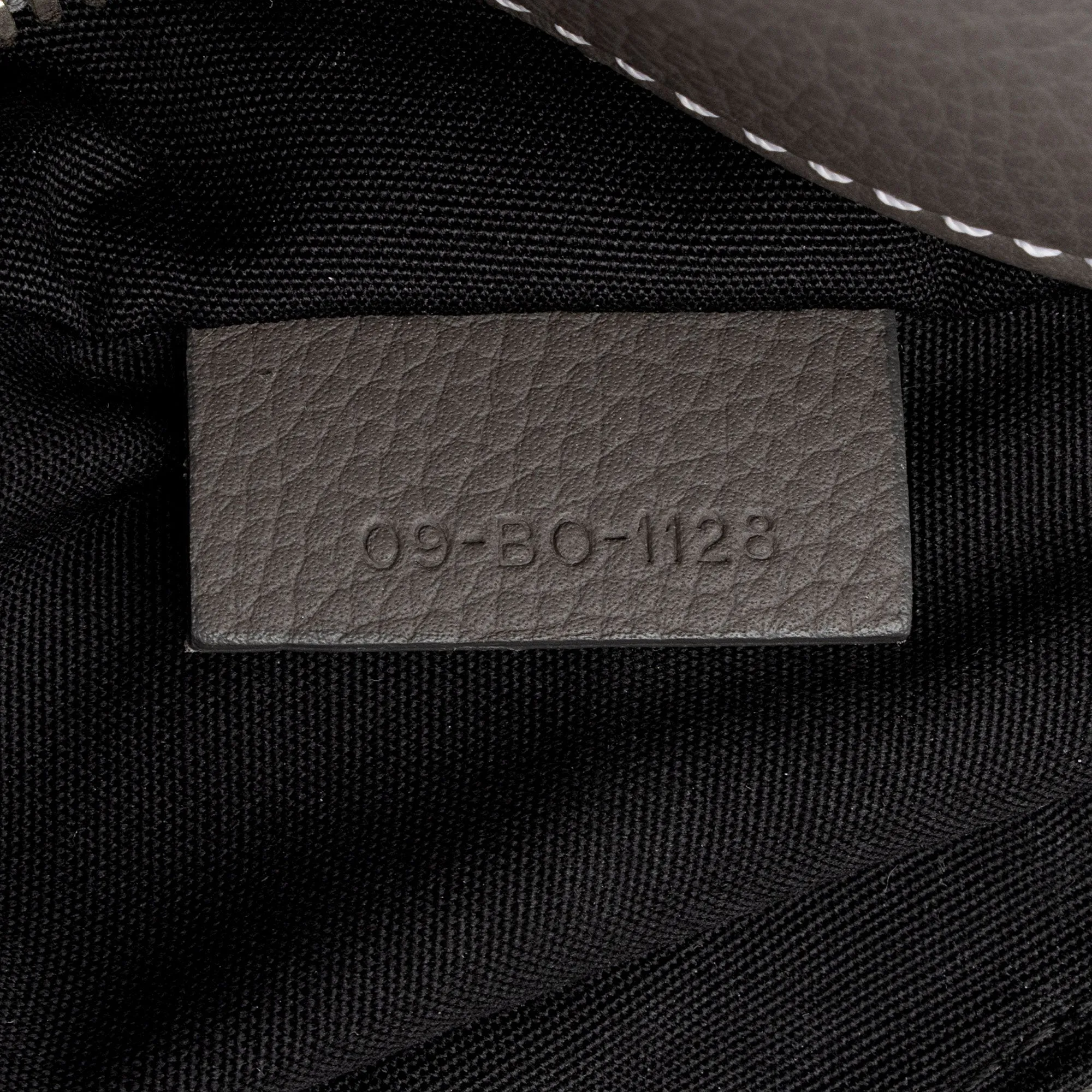 Dior Grained Calfskin Saddle Bag (SHF-T8YJJG)