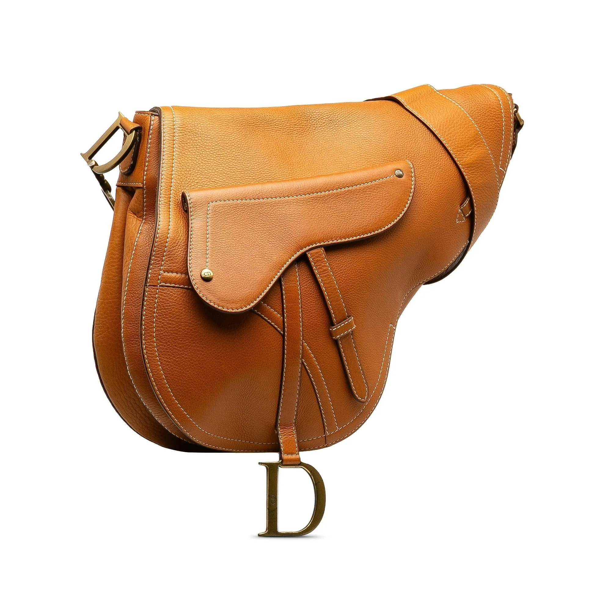 Dior Leather Saddle Crossbody Bag (SHG-hfkG0t)