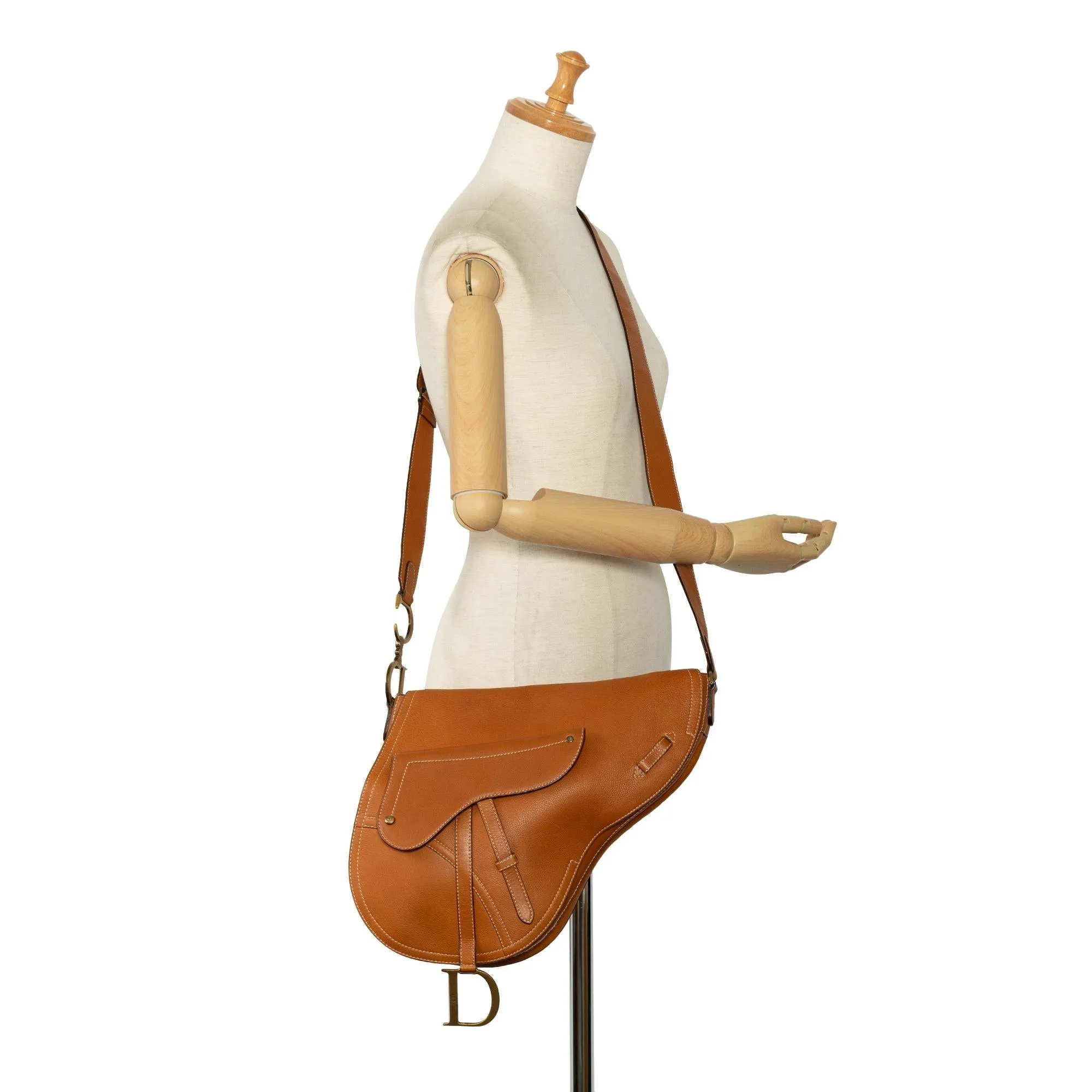 Dior Leather Saddle Crossbody Bag (SHG-hfkG0t)