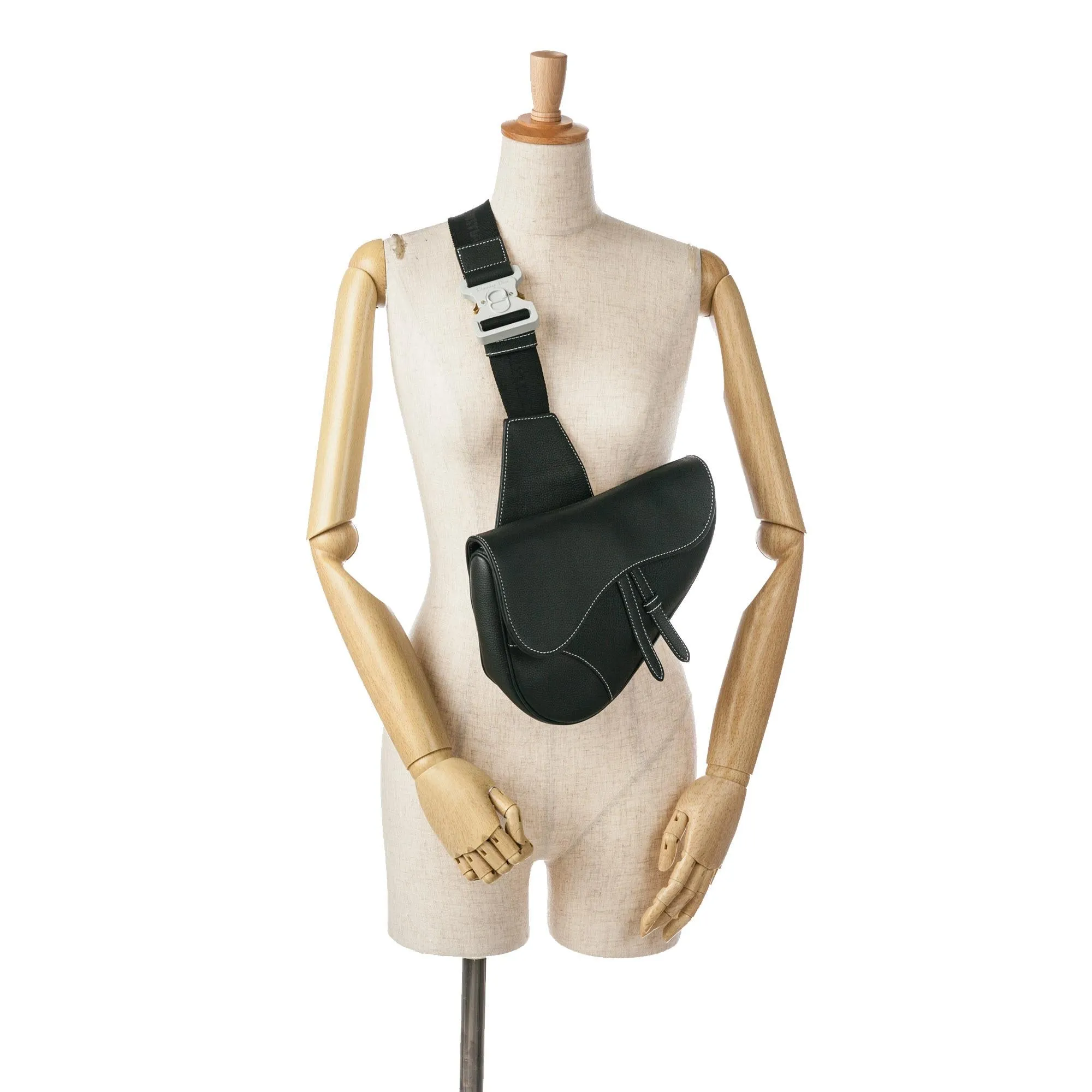 Dior Leather Saddle Crossbody Bag (SHG-sk7B4b)