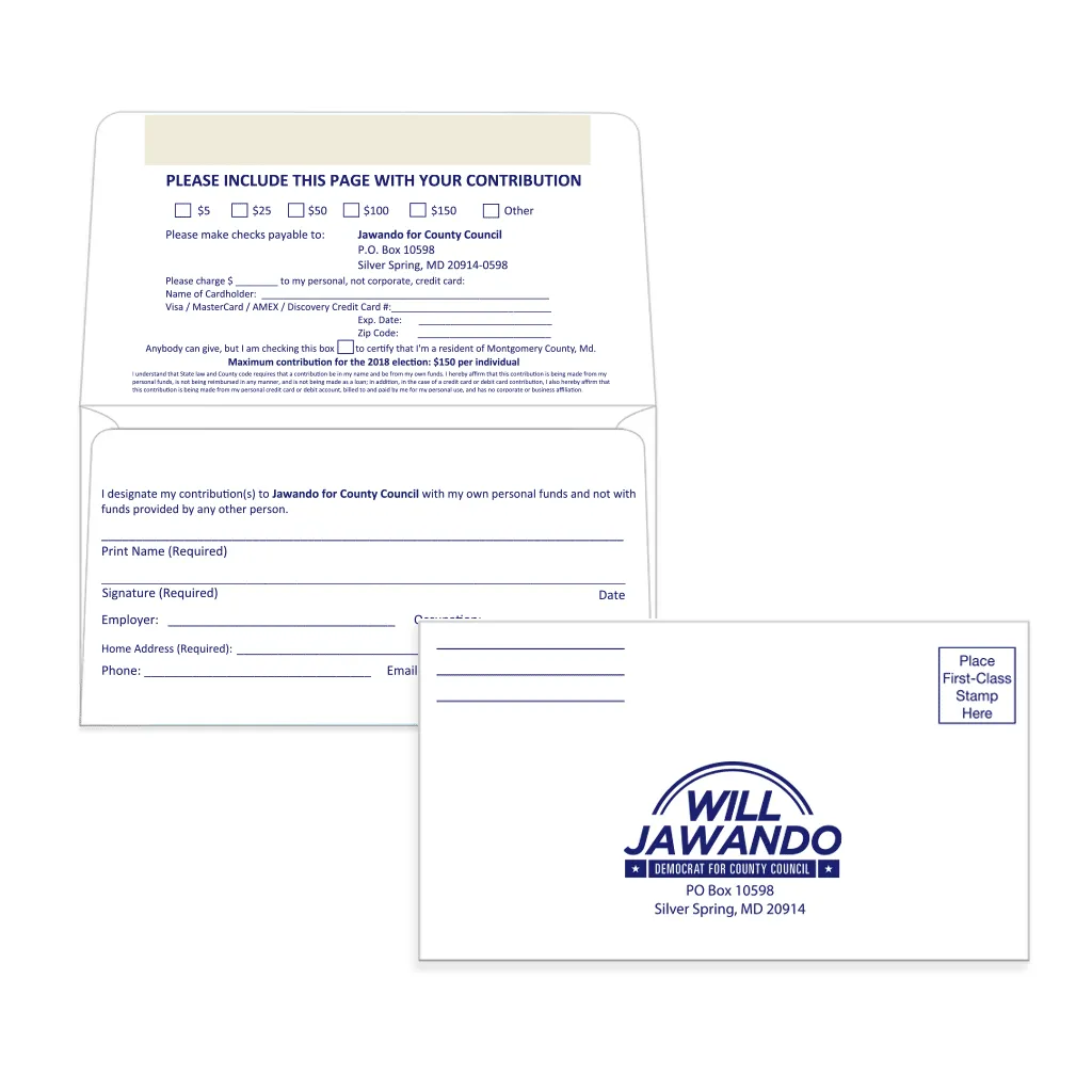 Envelope - Contribution