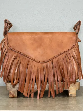 Envelope/Fringe Crossbody