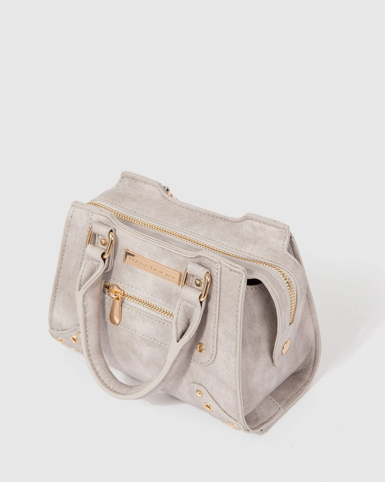 Grey Jahzara Mini Tote Bag