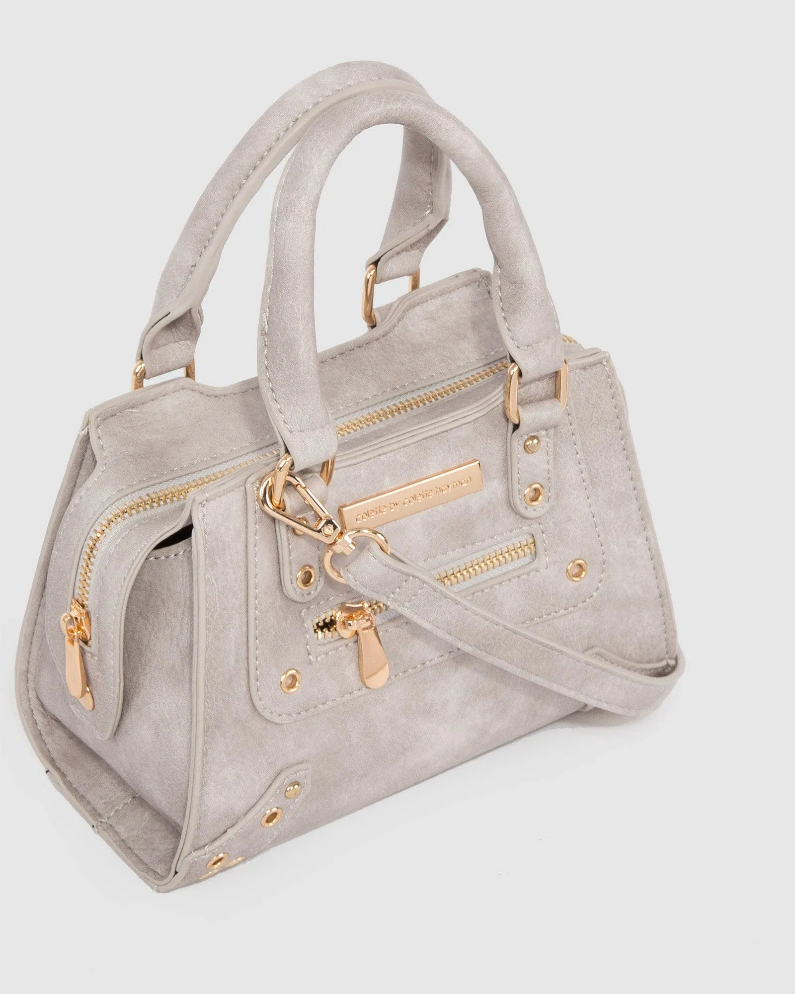 Grey Jahzara Mini Tote Bag