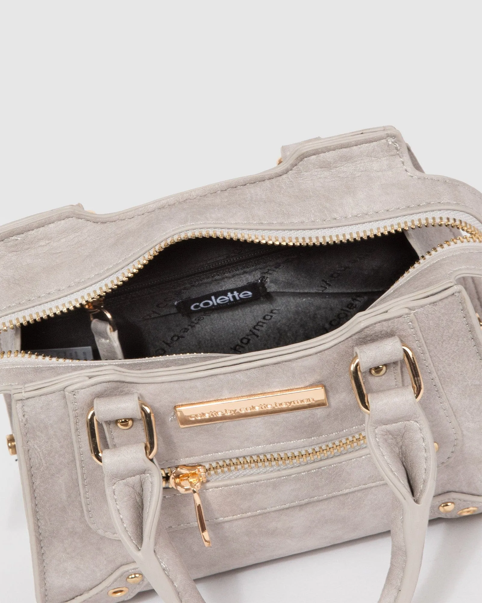 Grey Jahzara Mini Tote Bag