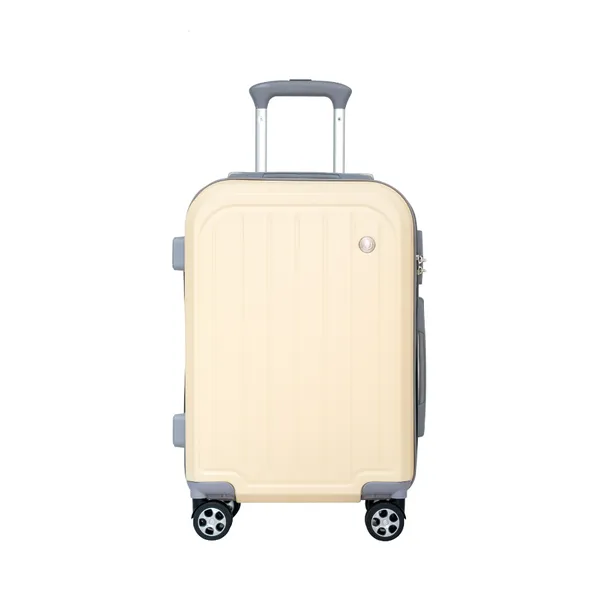 Hardside Spinner 360 Luggage ABS U222 - light yellow