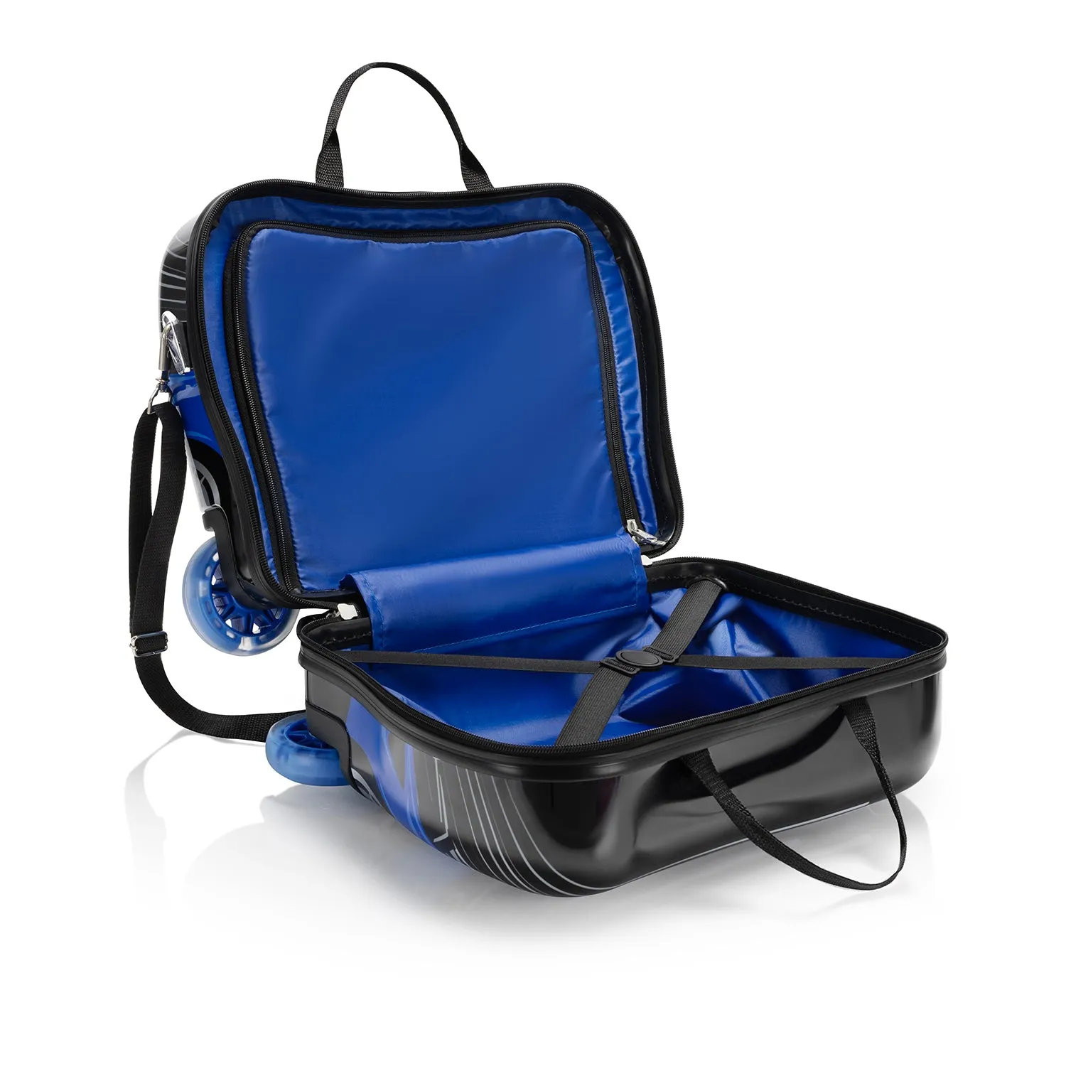 Kids Ride-on Luggage - Race Car (HEYS-HSRL-RO-57-23AR) | Light up Wheels