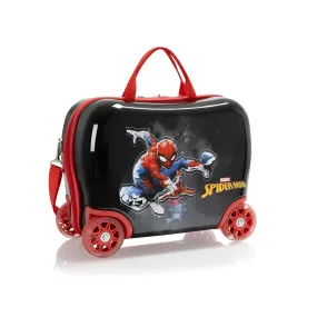 Kids Ride-on Luggage - Spiderman (M-HSRL-RO-SM03-23AR) | Light up Wheels