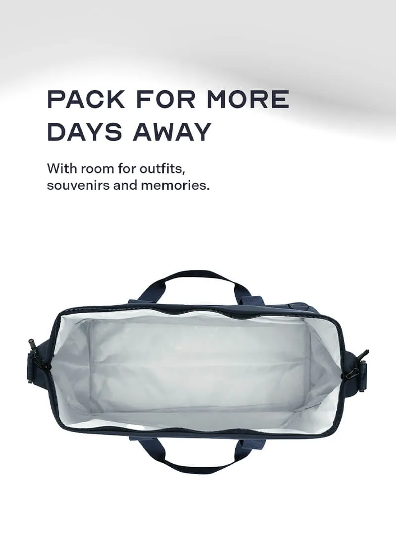 Odyssey Set of 2 & Float Duffle Combo | Ocean Blue | Cabin Medium Hard Luggage & Duffle