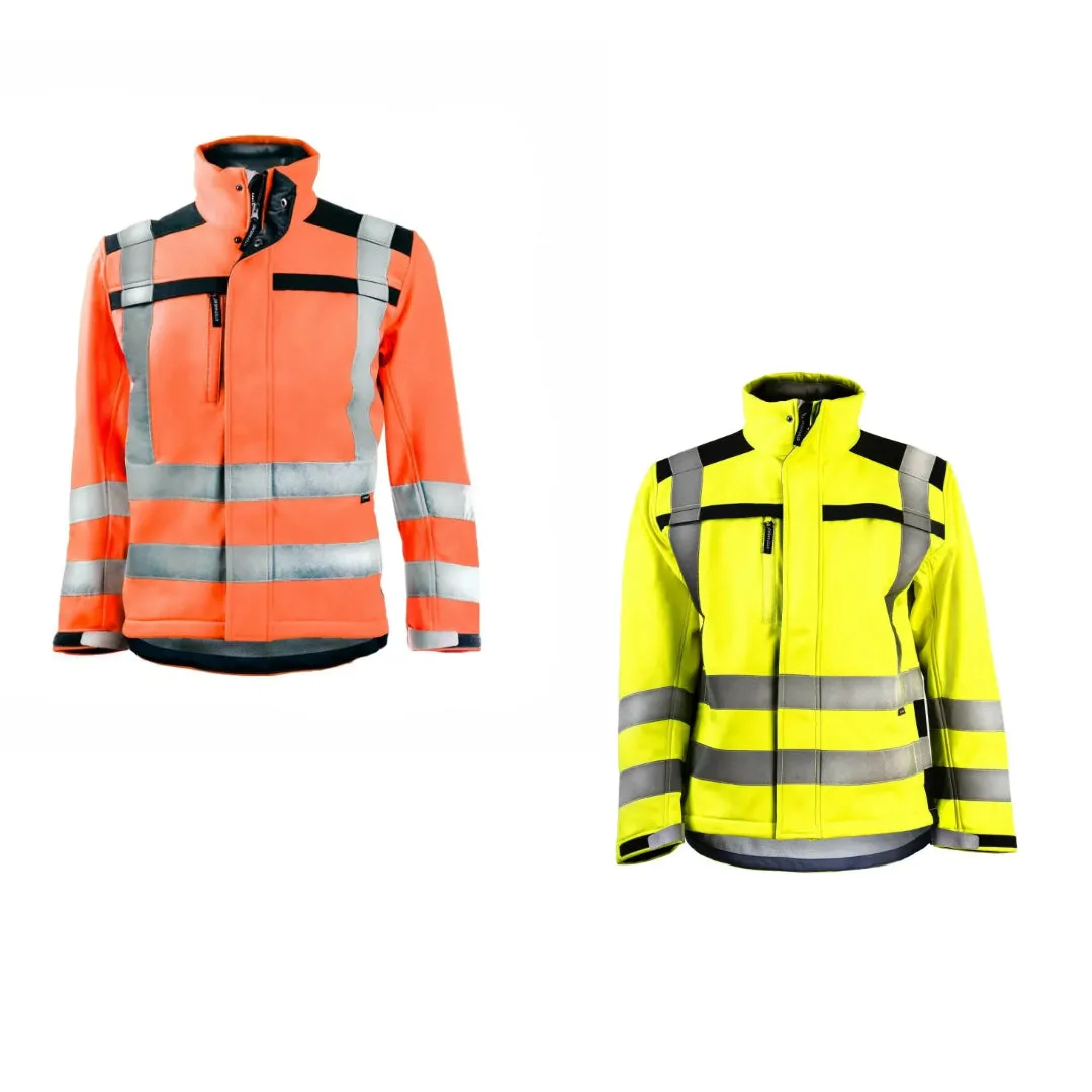 Step Ahead Premium High Visibility Soft Shell Jacket