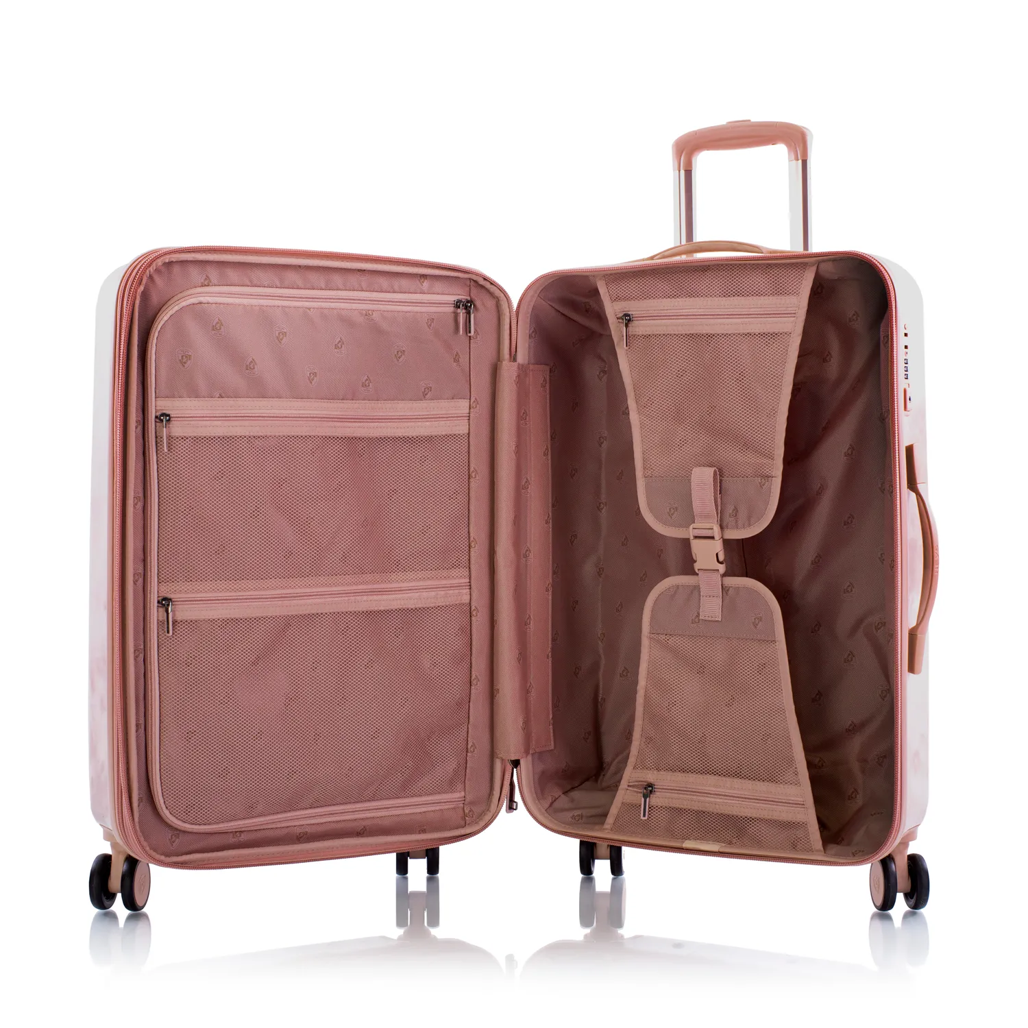 Tie-Dye Rose Fashion Spinner® 3 Piece Luggage Set