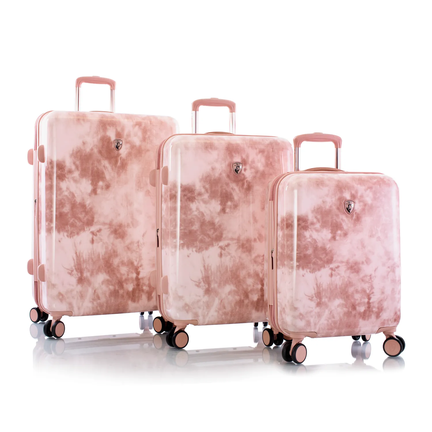 Tie-Dye Rose Fashion Spinner® 3 Piece Luggage Set