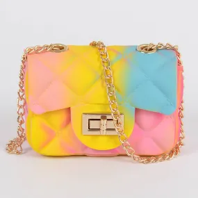 Yellow Jelly Multicolor Mini Bag
